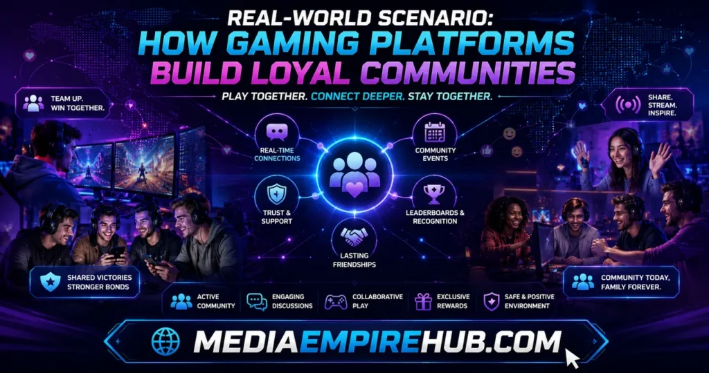 Real-World Scenario How Gaming Platforms Build Loyal Communities
