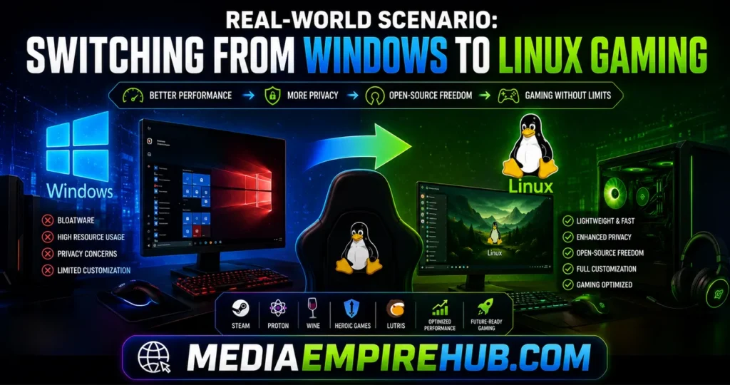 Real-World Scenario Switching From Windows to Linux Gaming