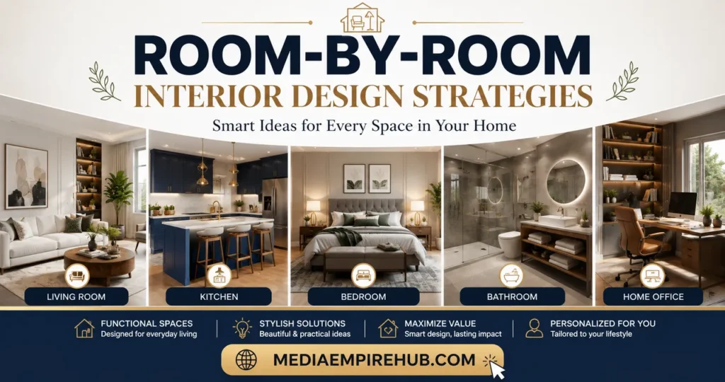 Room-by-Room Interior Design Strategies