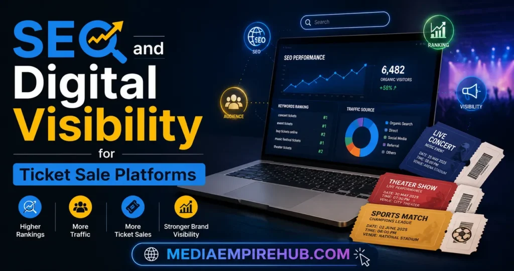SEO and Digital Visibility for Ticket Sale Platforms