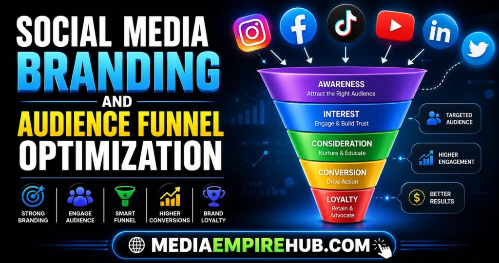 Social Media Branding and Audience Funnel Optimization