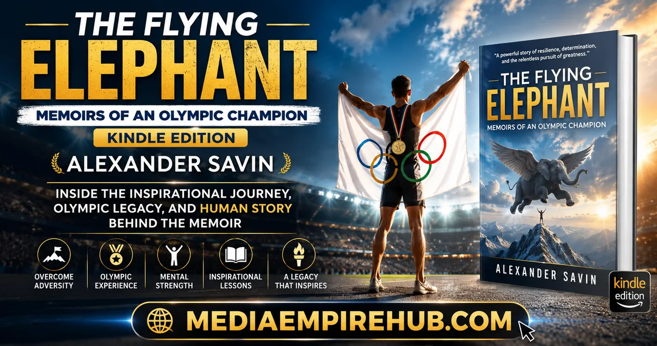 The Flying Elephant Memoirs of an Olympic Champion Kindle Edition Alexander Savin