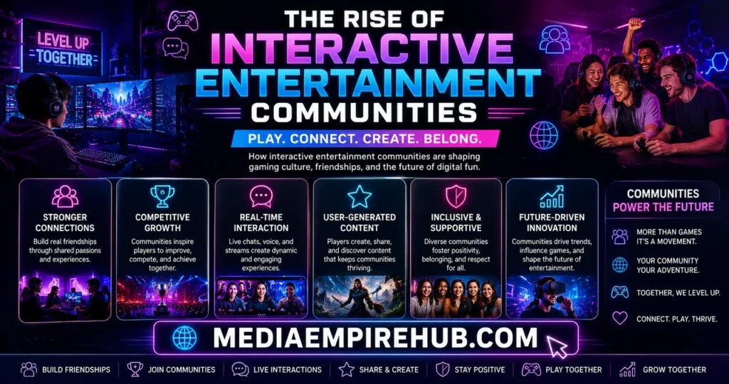 The Rise of Interactive Entertainment Communities