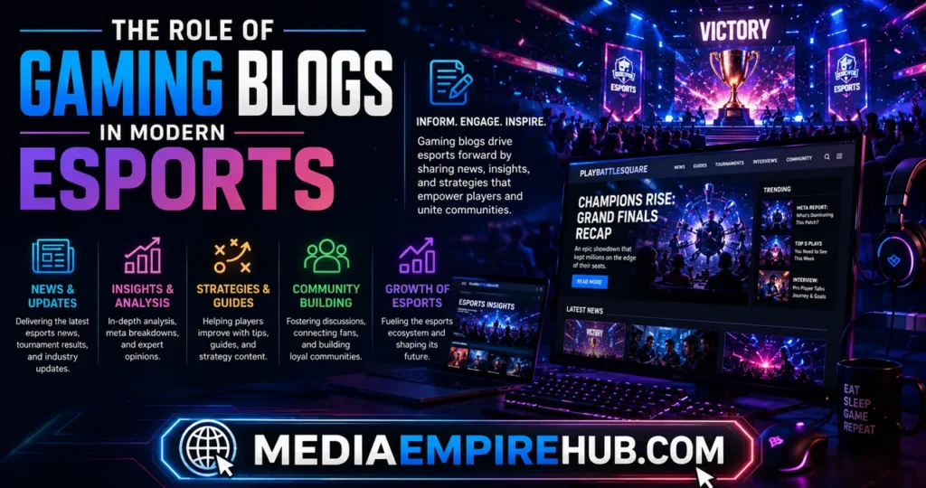 The Role of Gaming Blogs in Modern Esports