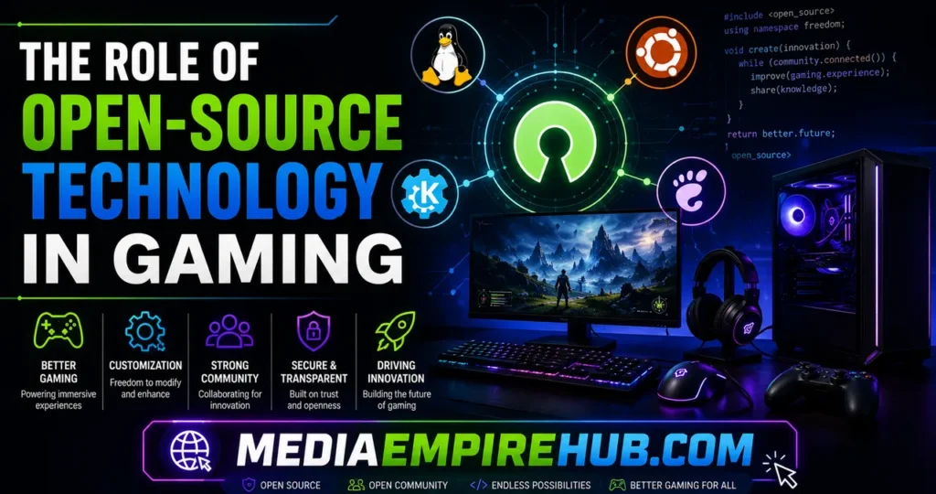 The Role of Open-Source Technology in Gaming