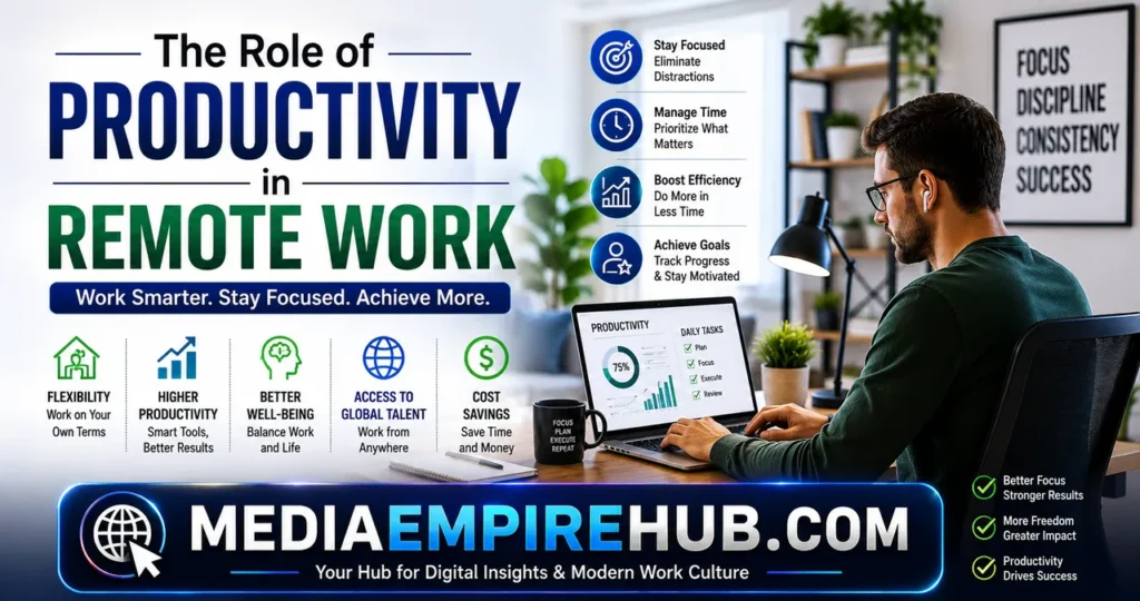 The Role of Productivity in Remote Work