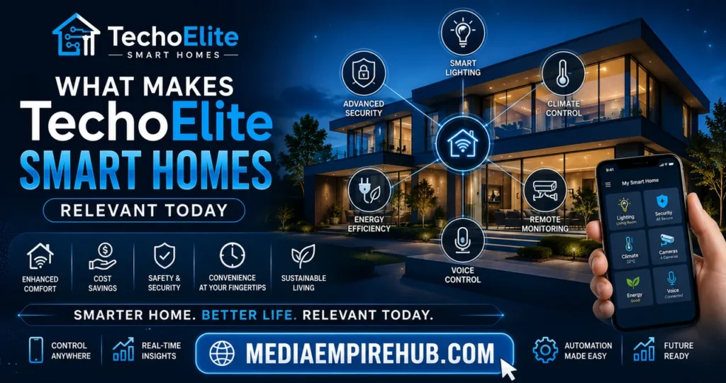 What Makes TechoElite Smart Homes Relevant Today