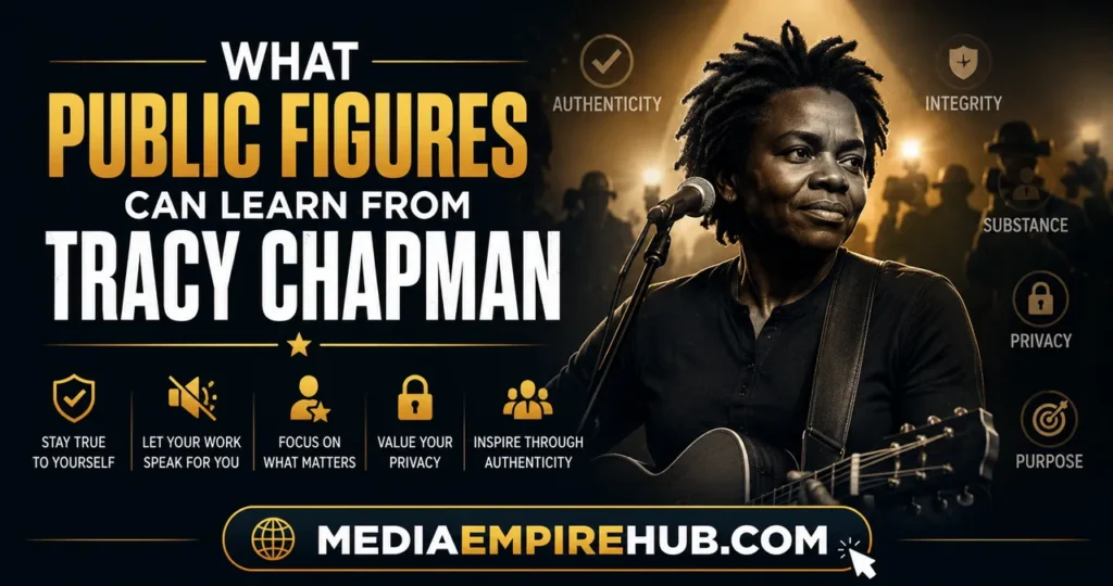 What Public Figures Can Learn From Tracy Chapman