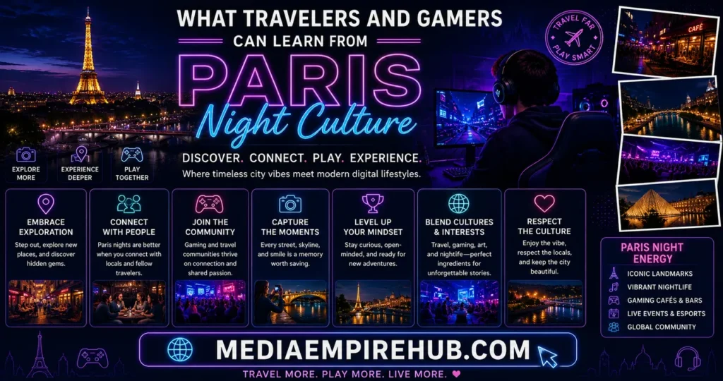 What Travelers and Gamers Can Learn From Paris Night Culture