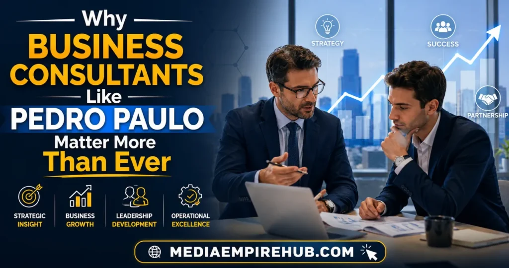Why Business Consultants Like Pedro Paulo Matter More Than Ever