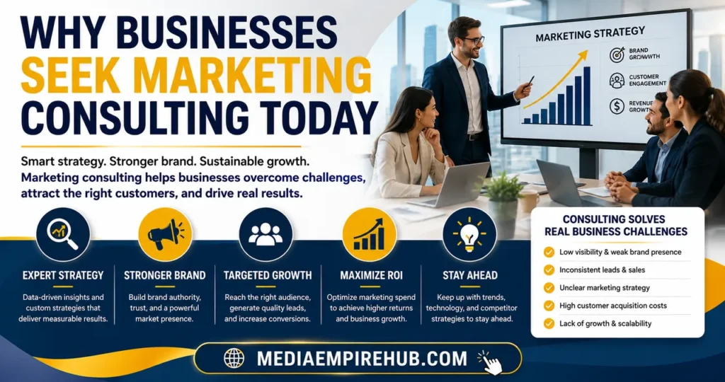 Why Businesses Seek Marketing Consulting Today