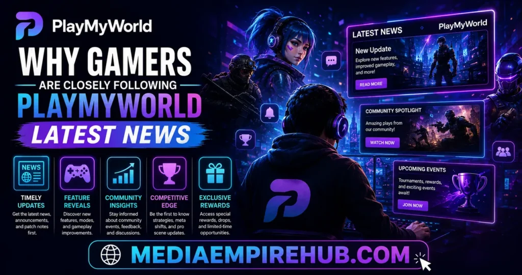 Why Gamers Are Closely Following PlayMyWorld Latest News