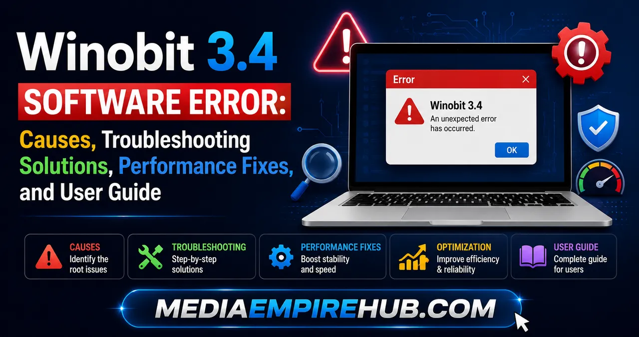 Winobit3.4 Software Error