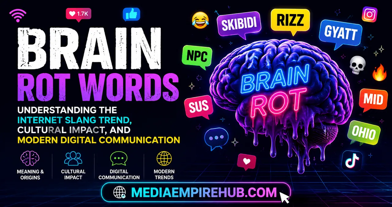 Brain Rot Words: Understanding the Internet Slang Trend, Cultural Impact, and Modern Digital Communication