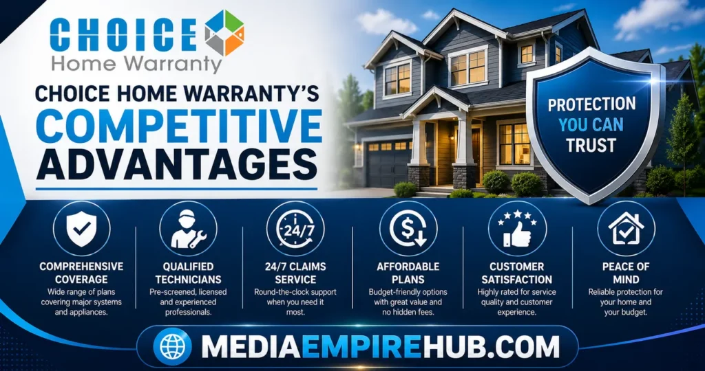 Choice Home Warranty's Competitive Advantages