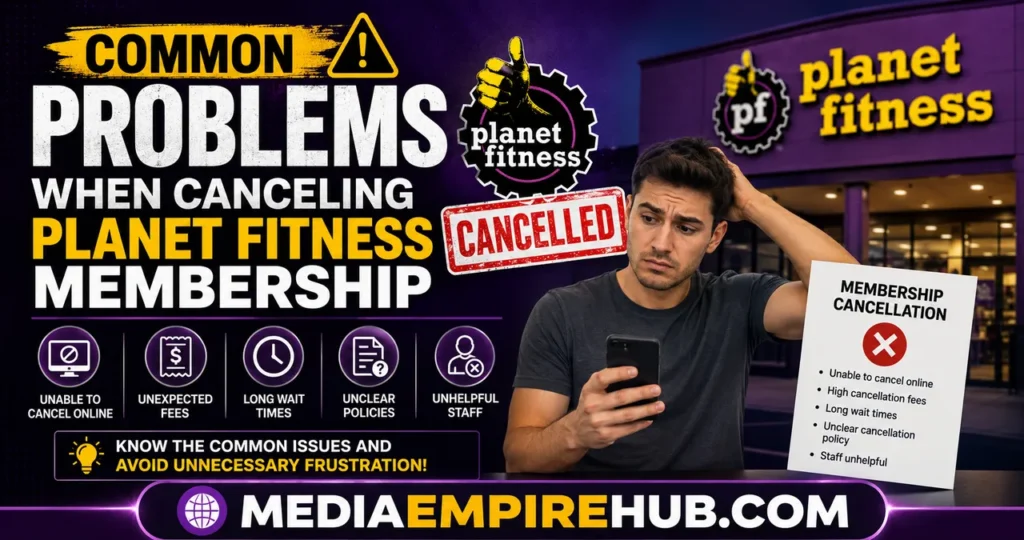 Common Problems When Canceling Planet Fitness Membership