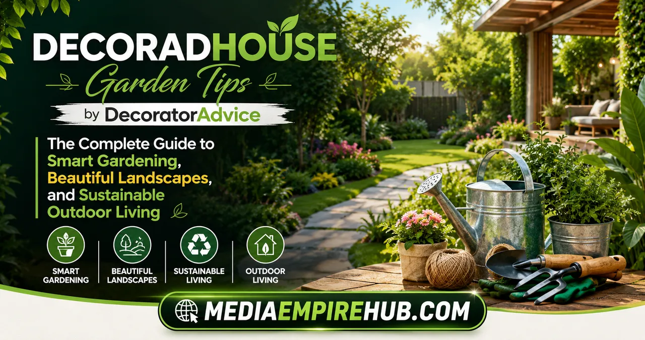 Decoradhouse Garden Tips by DecoratorAdvice