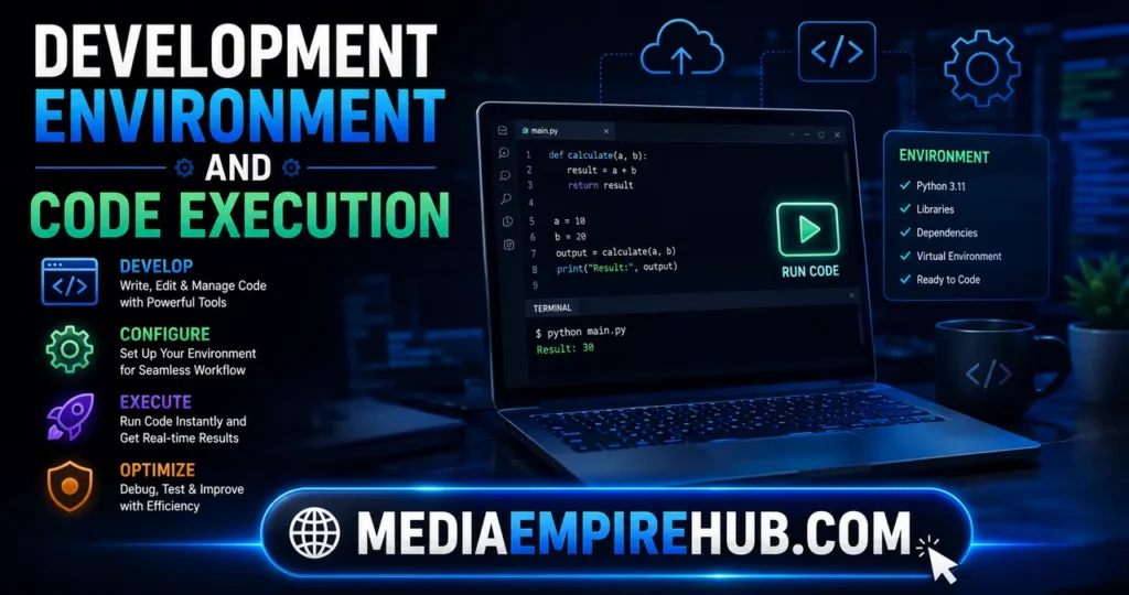 Development Environment and Code Execution