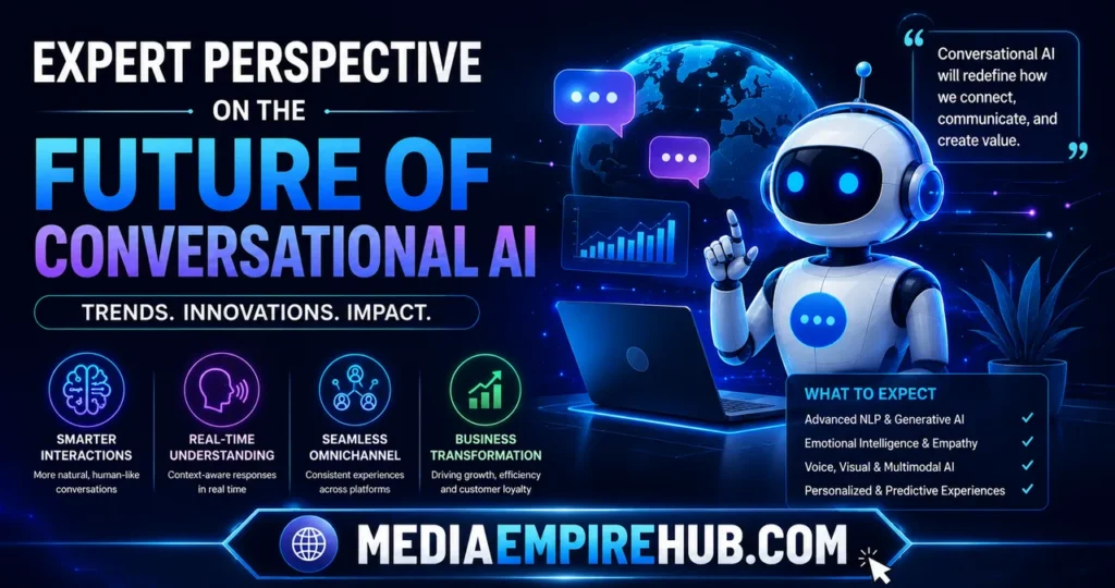 Expert Perspective on the Future of Conversational AI