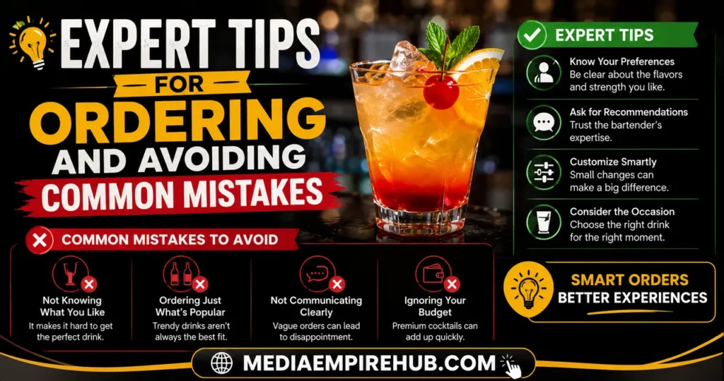 Expert Tips for Ordering and Avoiding Common Mistakes