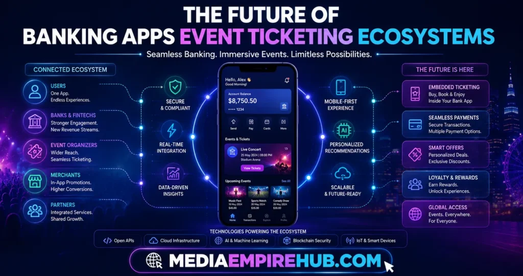 Future of Banking Apps Event Ticketing Ecosystems