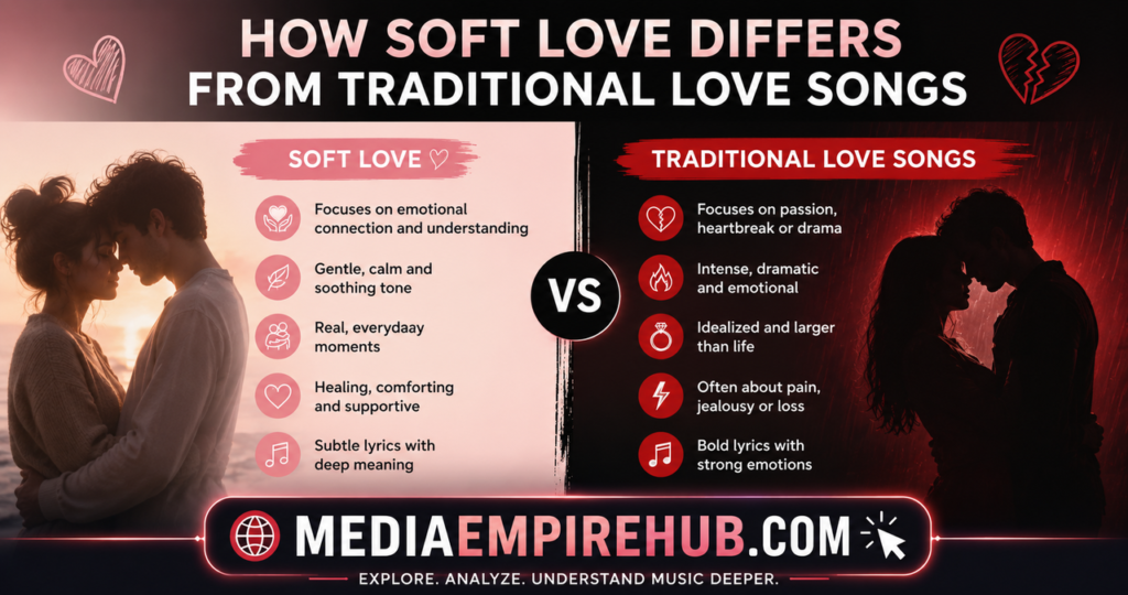How Soft Love Differs From Traditional Love Songs