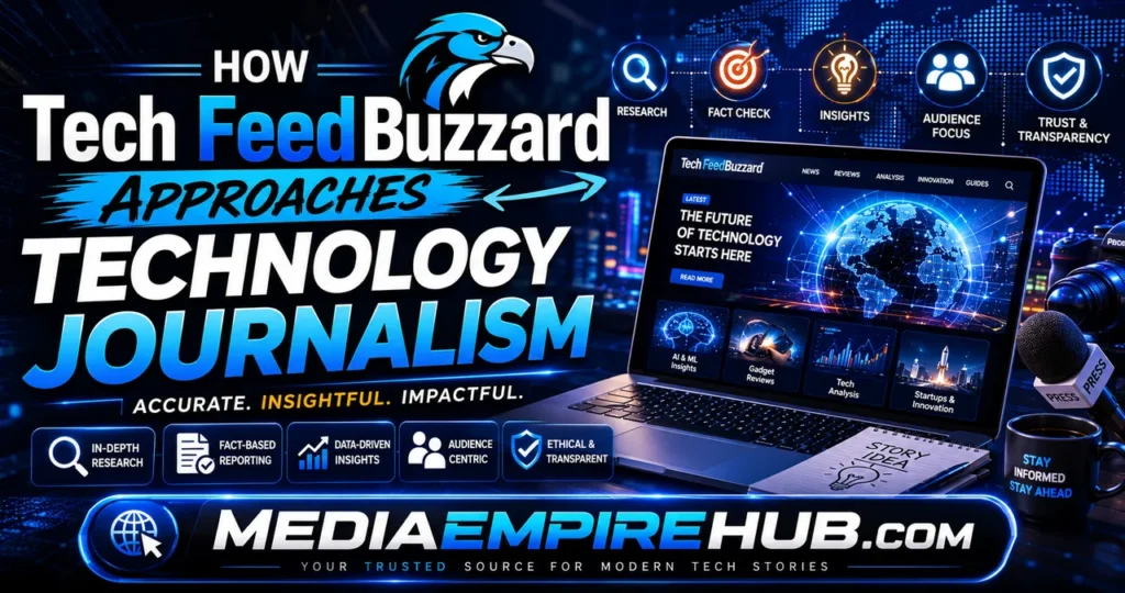 How Tech FeedBuzzard Approaches Technology Journalism
