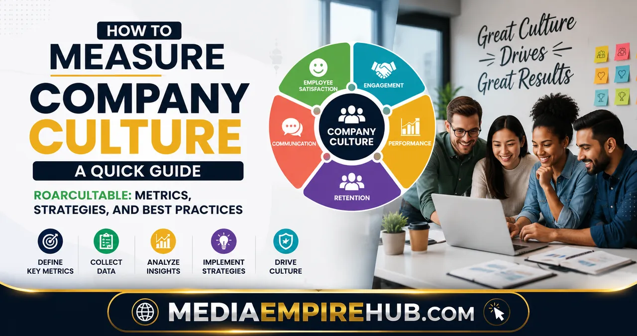 How to Measure Company Culture A Quick Guide Roarcultable