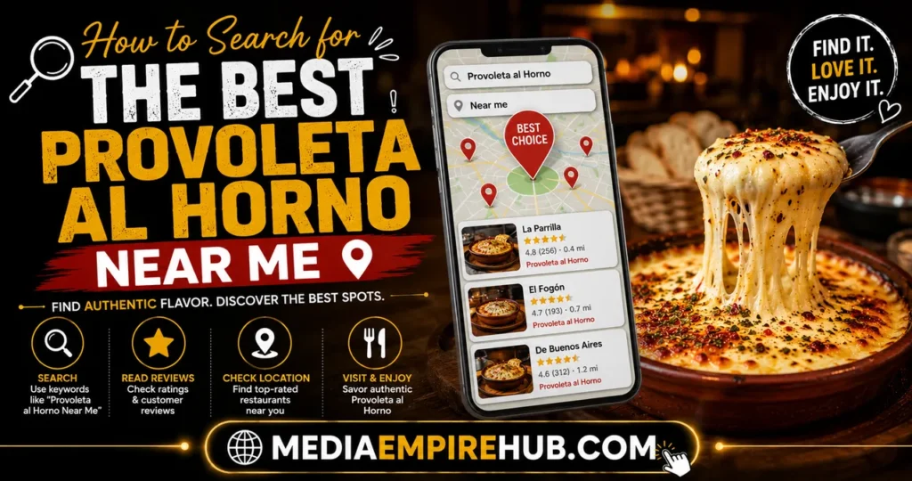 How to Search for the Best Provoleta al Horno Near Me