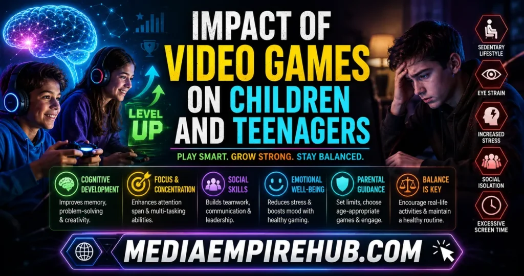 Impact of Video Games on Children and Teenagers