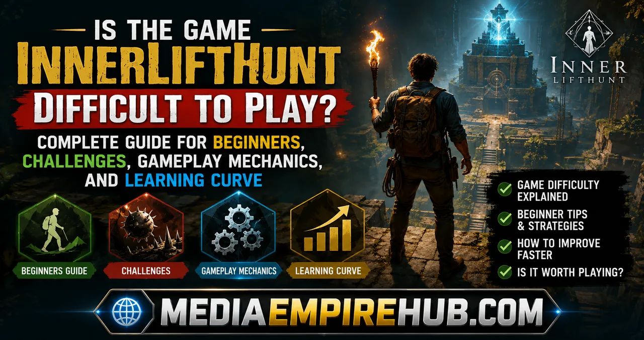 Is the Game InnerLiftHunt Difficult to Play