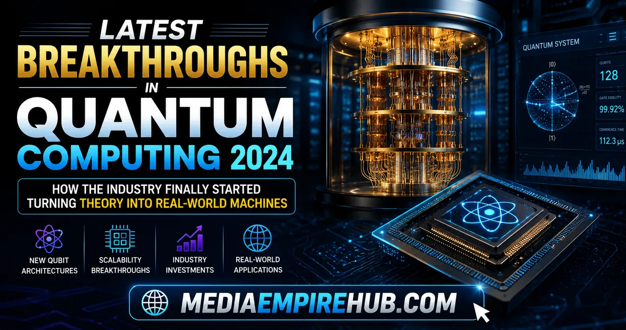 Latest Breakthroughs in Quantum Computing 2024