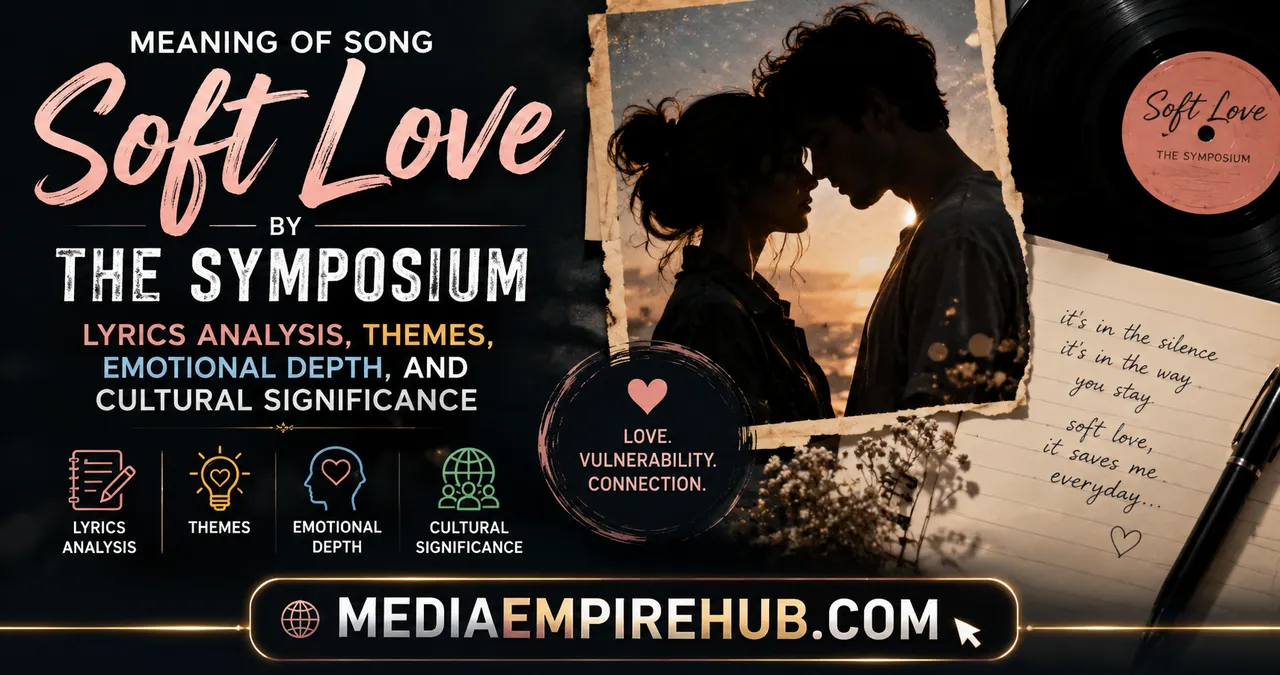 Meaning of Song Soft Love The Symposium