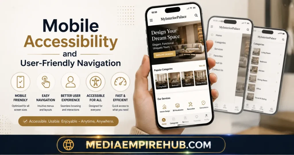 Mobile Accessibility and User-Friendly Navigation