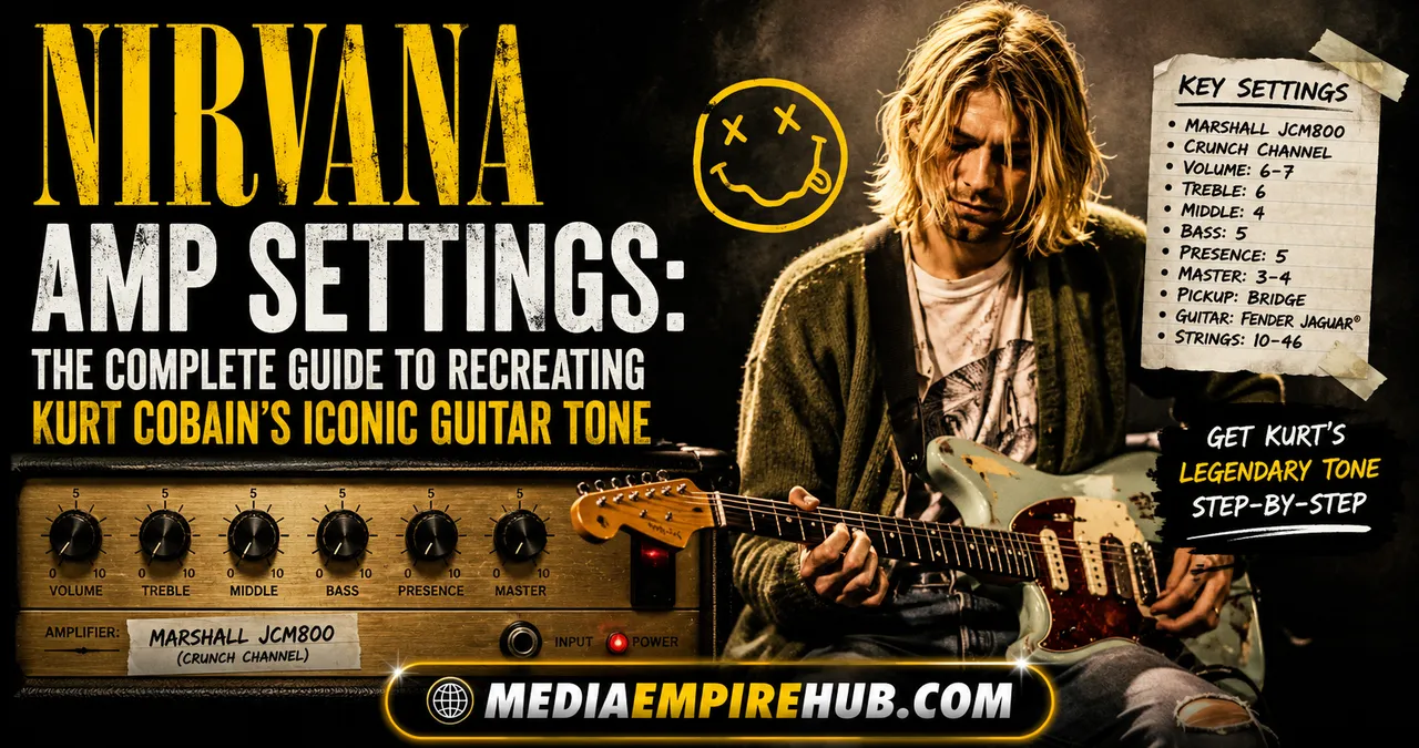Nirvana Amp Settings