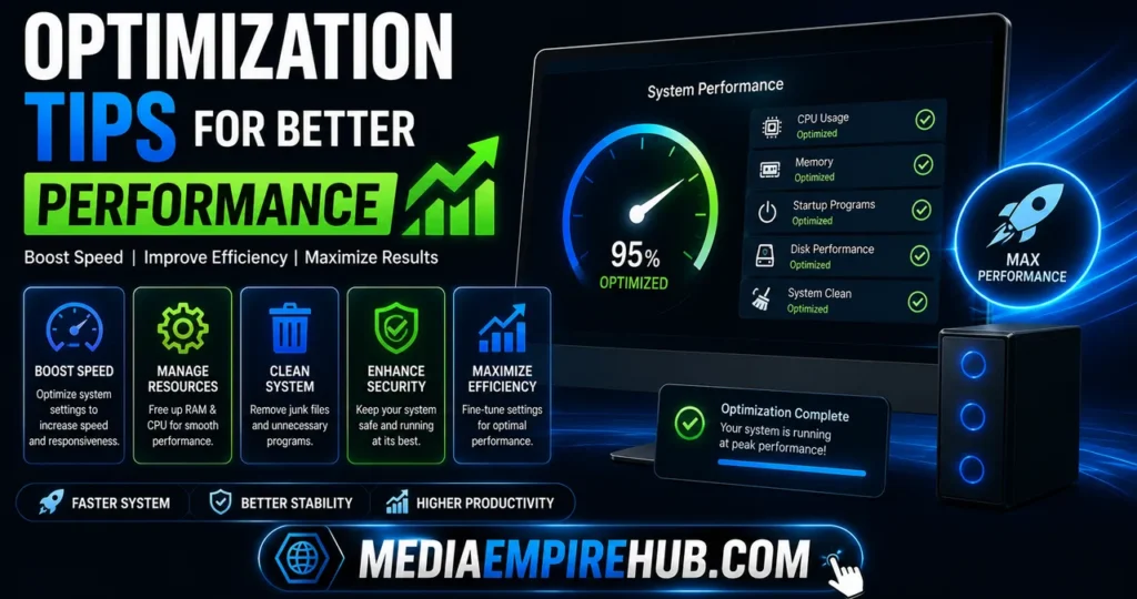 Optimization Tips for Better Performance