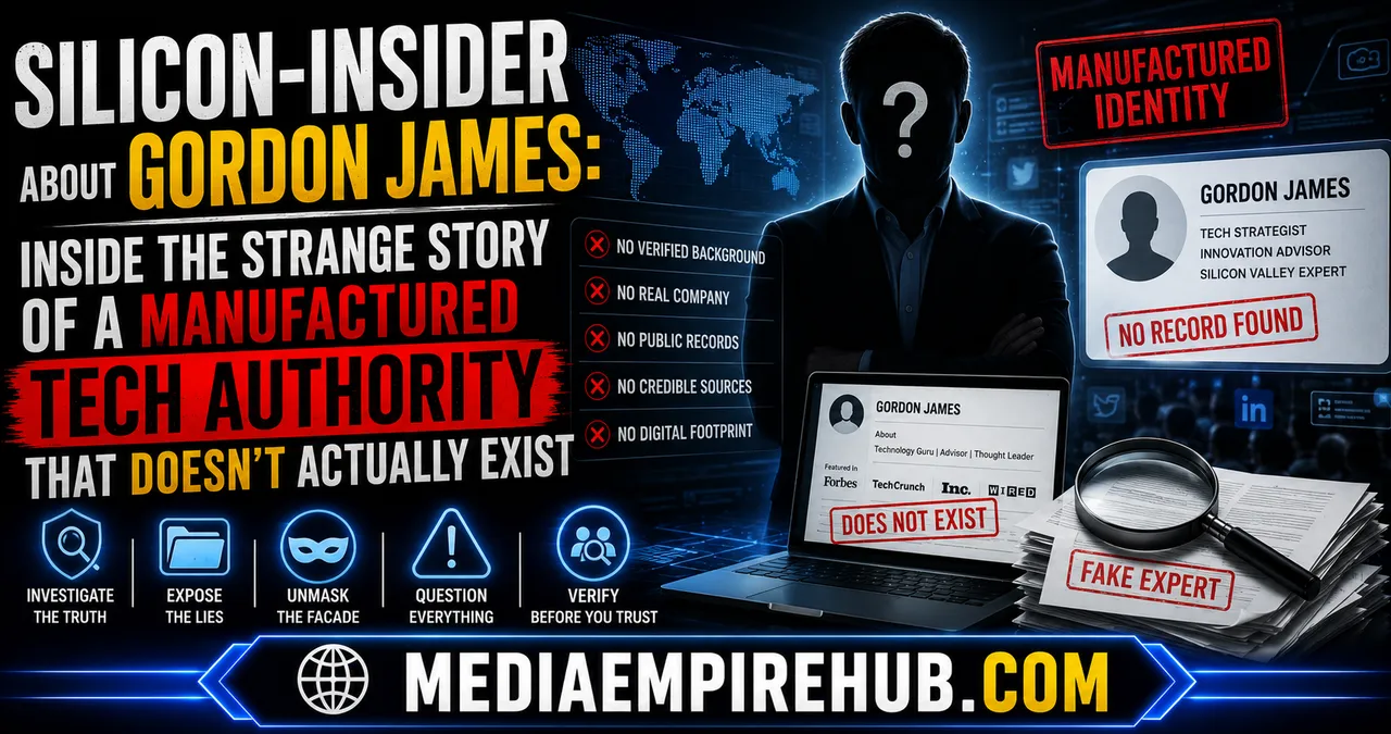 Silicon-Insider About Gordon James