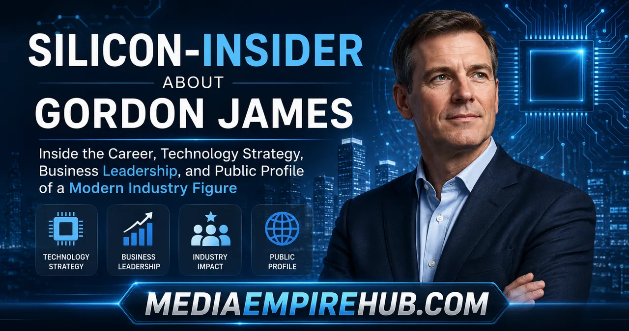 Silicon-Insider About Gordon James