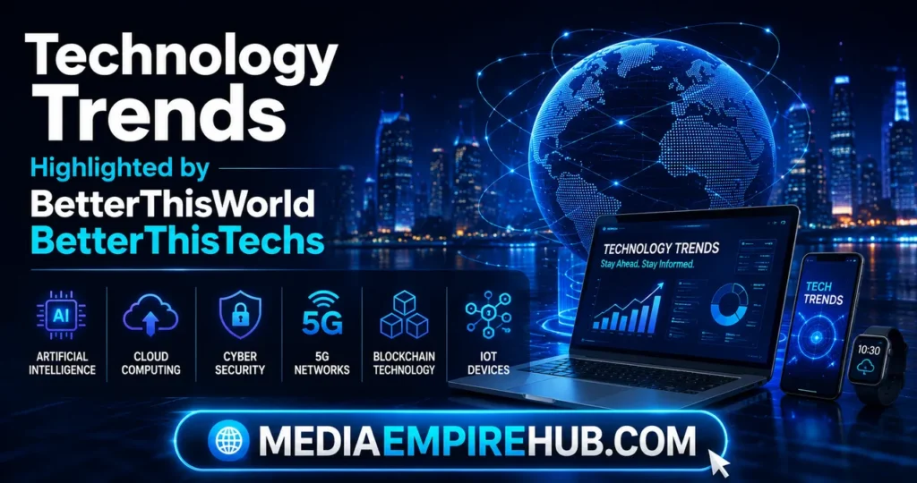 Technology Trends Highlighted by BetterThisWorld BetterThisTechs