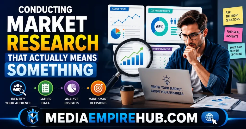 How to Start and Launch a Small Business in 2026: A Complete Step-by-Step Guide for Aspiring Entrepreneurs 2 Conducting Market Research That Actually Means Something