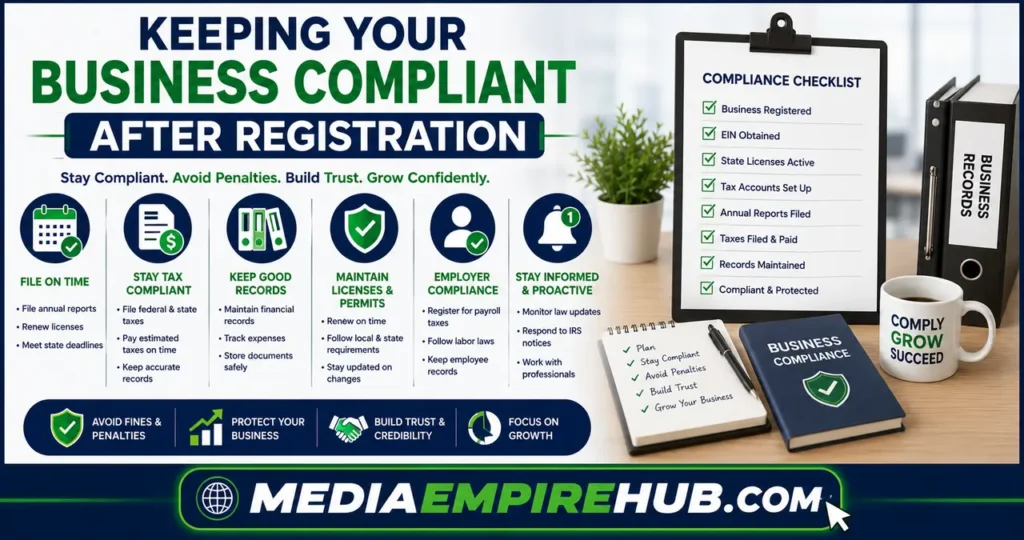 Keeping Your Business Compliant After Registration